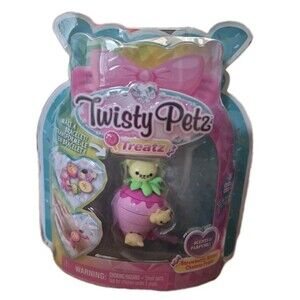 Twisty Petz Treatz Series 4 Strawberry Kitties Kitty Cat Scented Figure Bracelet